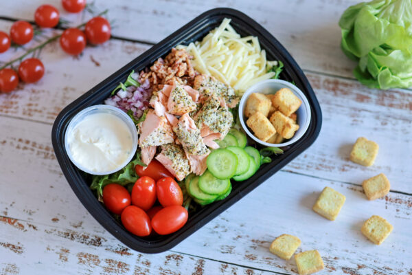 La salade de saumon BLT