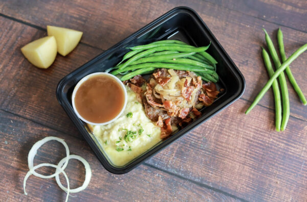 Le hamburger steak du gourmand