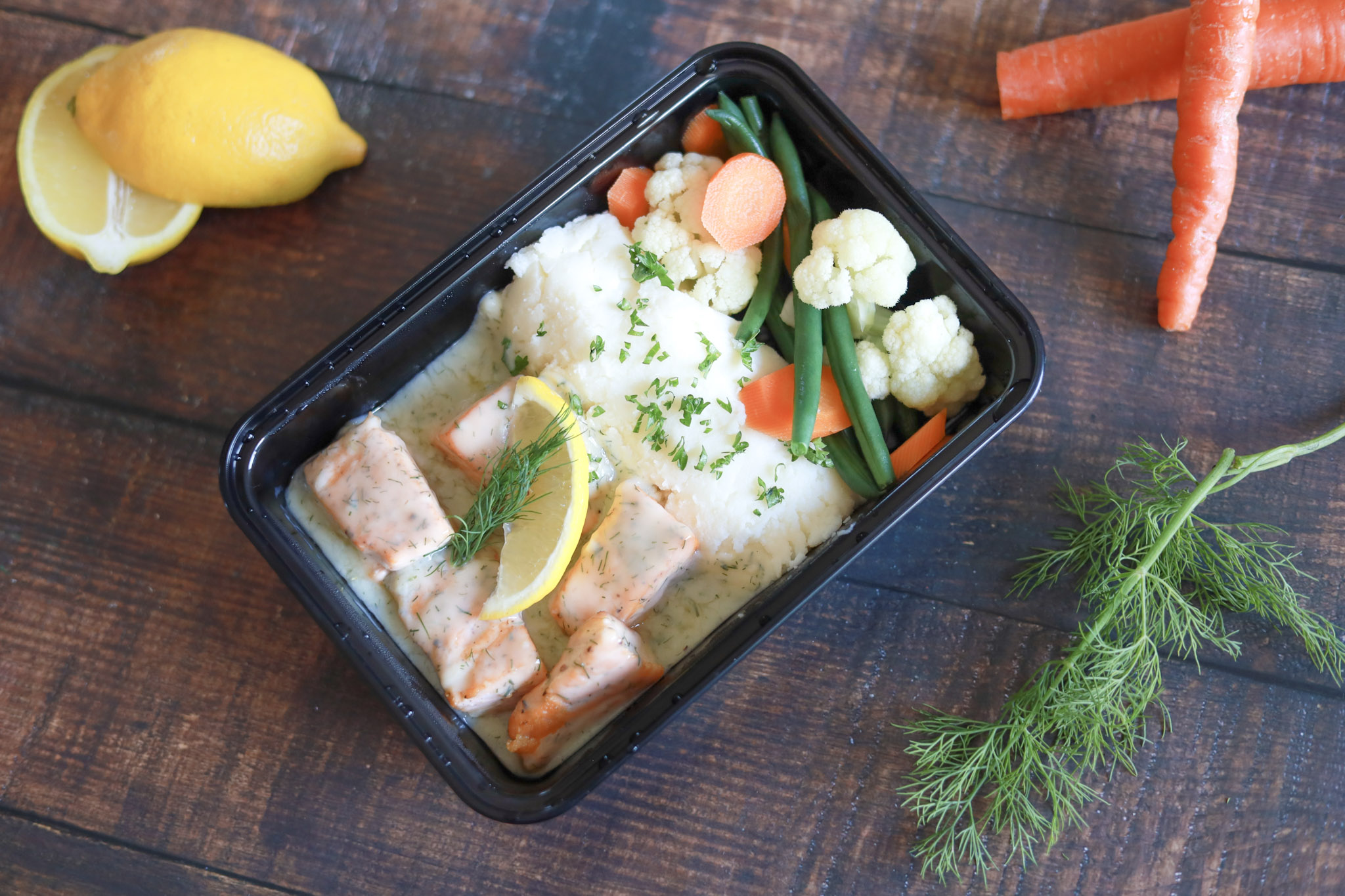 Le saumon citron & aneth - L'affaire est Ketchup