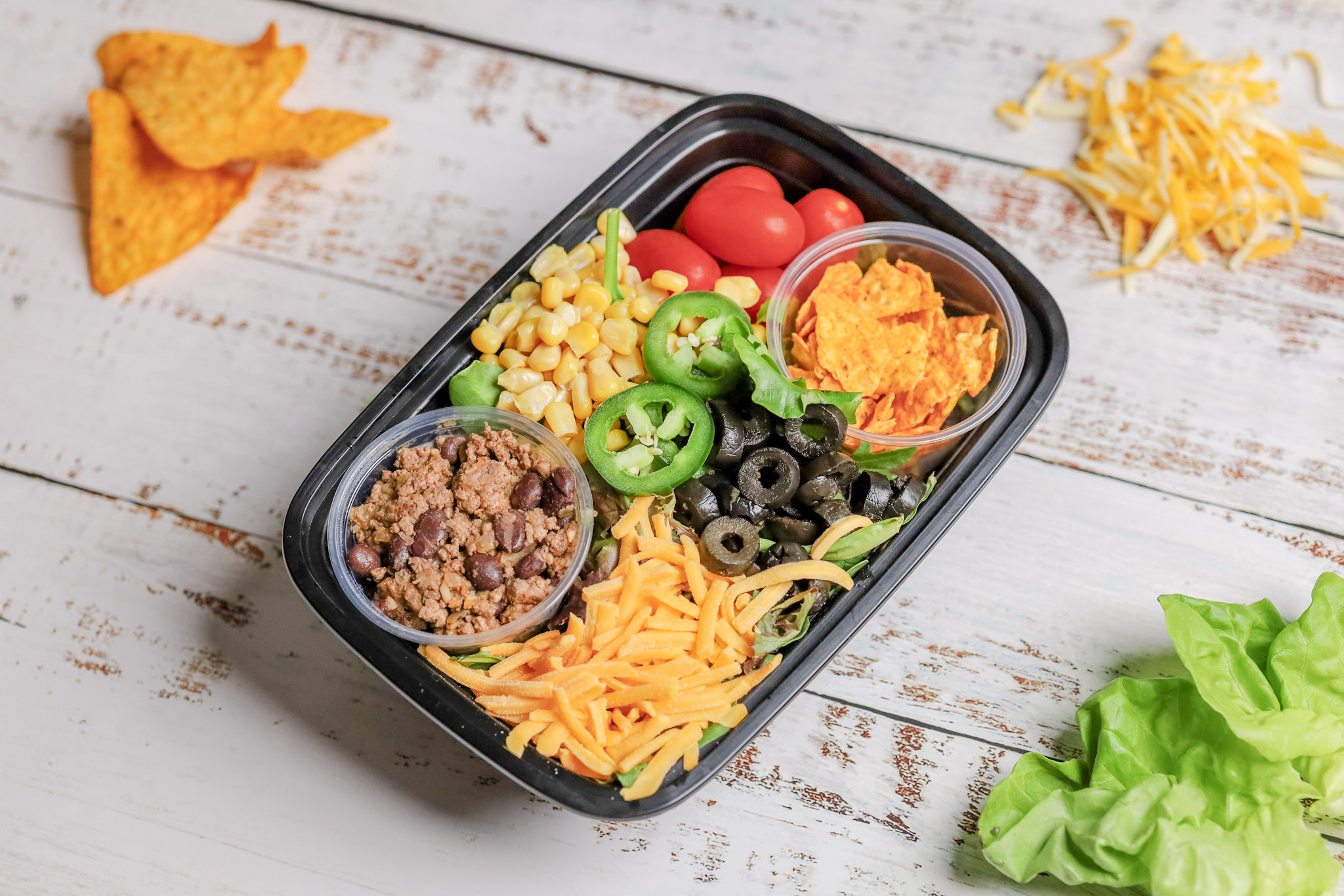 La salade doritos mexicaine