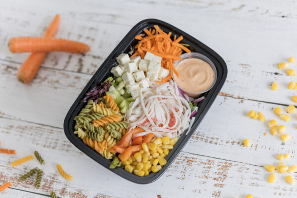 La salade de goberge épicée