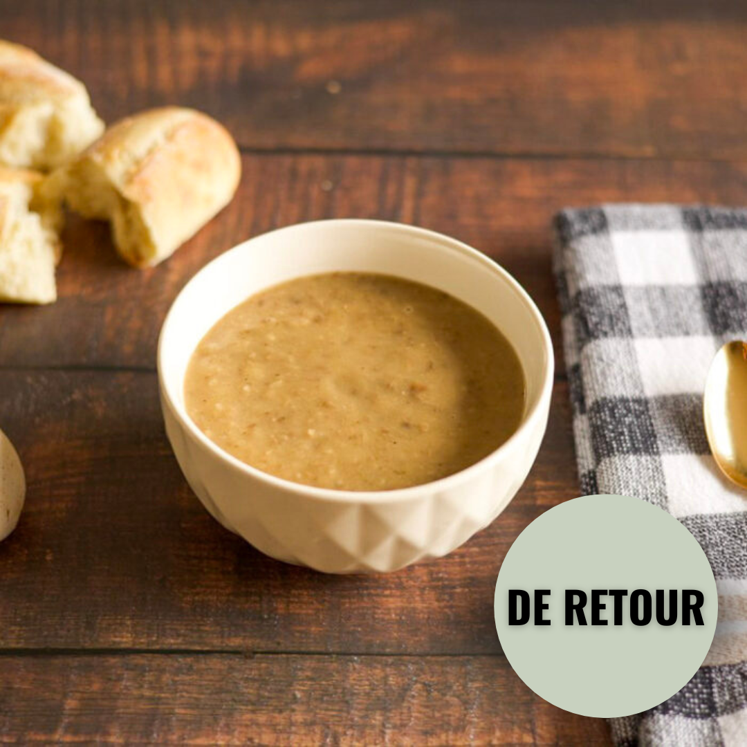 La crème de champignons