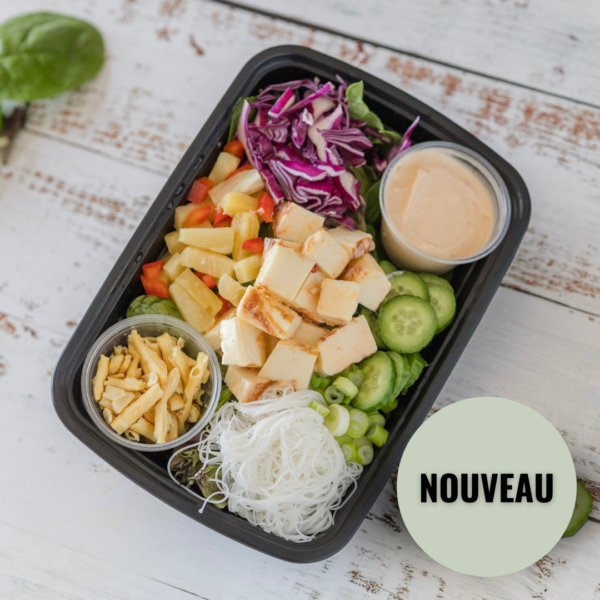 La salade d’halloumi bang bang