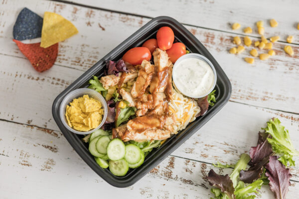 La salade de poulet ranch barbecue