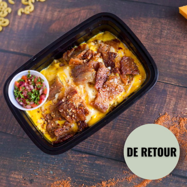 Le mac'n cheese aux grillades