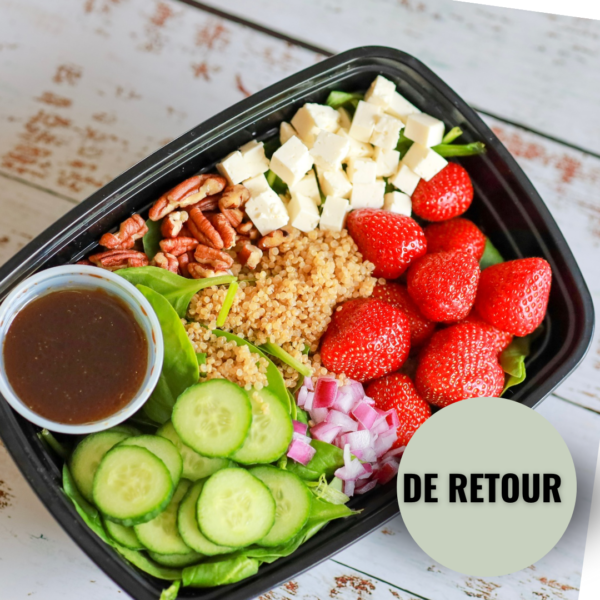 Le bol aux fraises du Québec