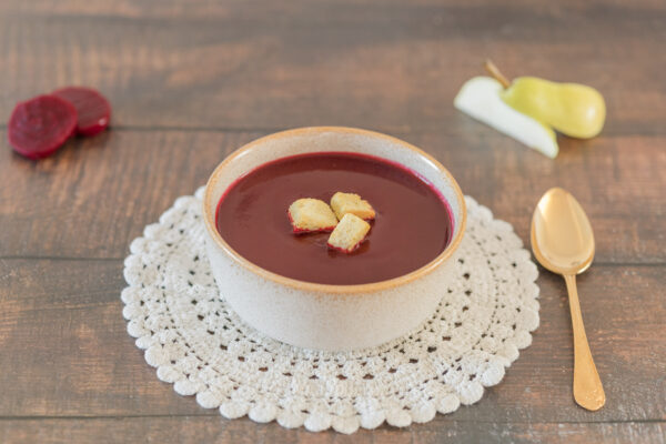 Le velouté betteraves & poires