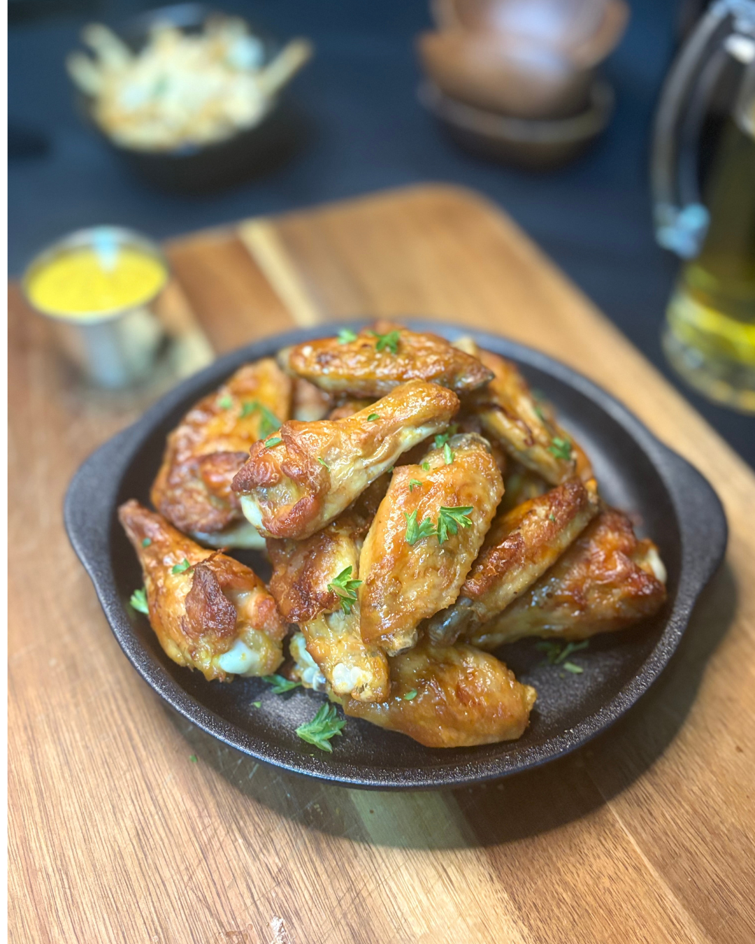 Ailes de poulet style pub