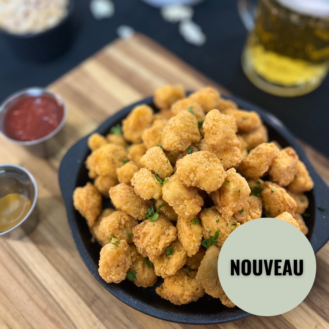 Le poulet pop corn