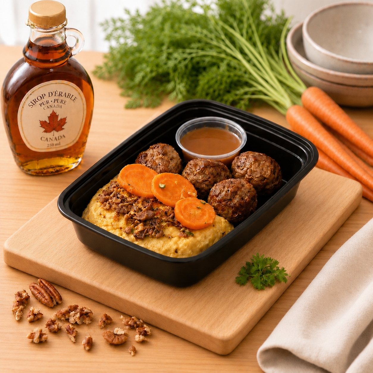 Les boulettes saucisse & érable