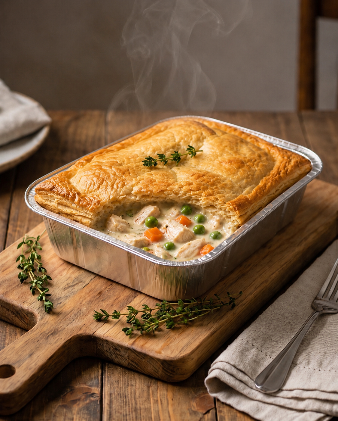 La casserole de pâté au poulet
