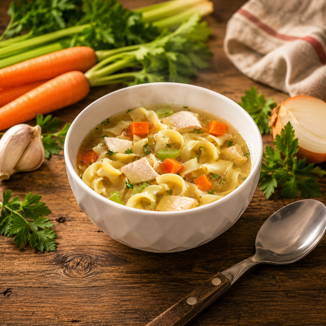 La soupe chunky poulet & nouilles