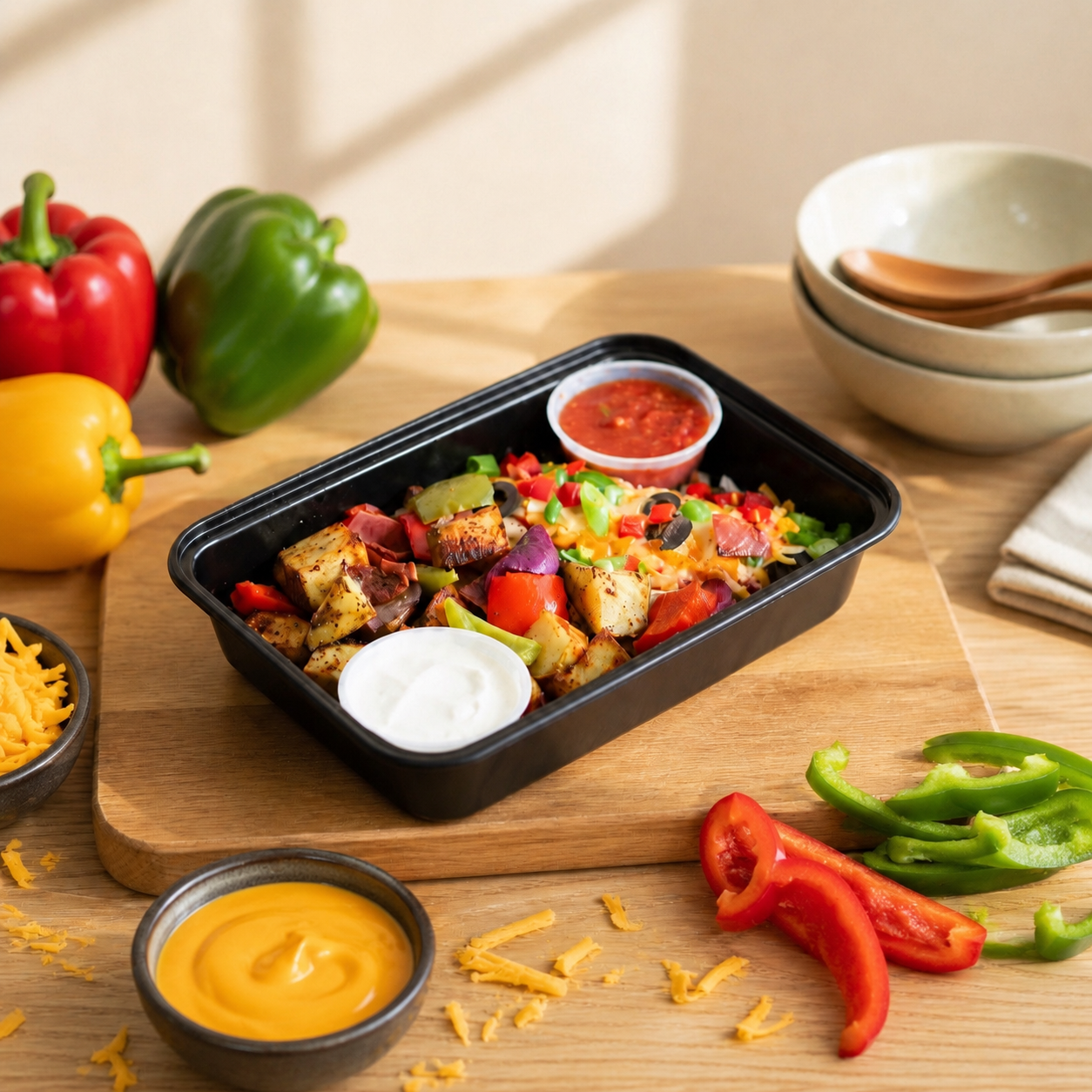 Le poulet façon nachos