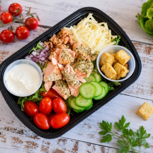 La salade de saumon BLT