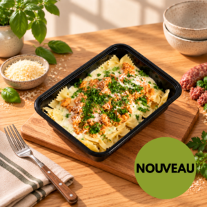 Les farfalles crémeuses style poulet au beurre